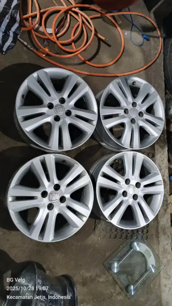 Velg original jazz rs ring 16 pcd 100