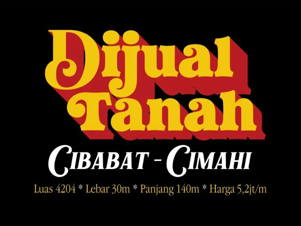 JUAL TANAH MURAH , CIMAHI, CIBABAT, CIMAHI UTARA, BANDUNG, JL. PASANTREN,