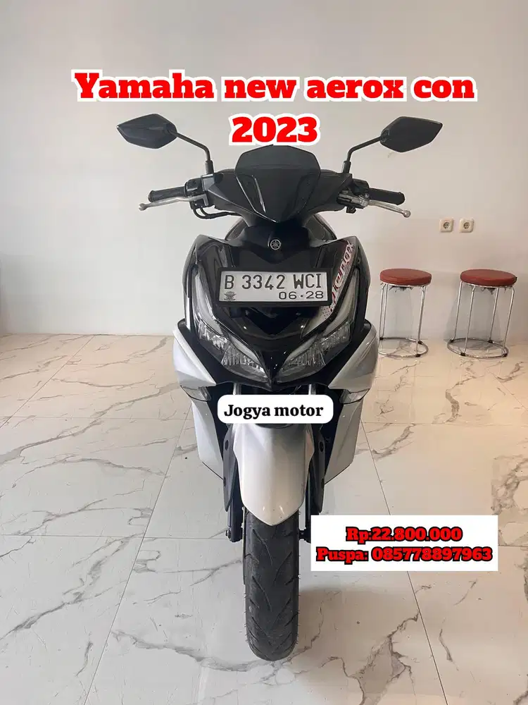 Yamaha Aerox con 155 tahun 2023