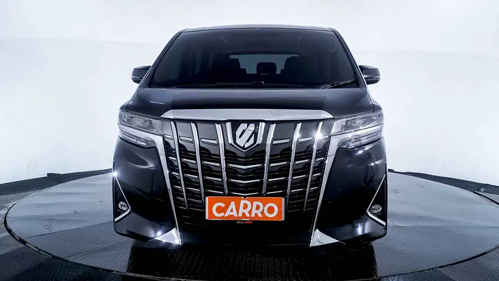 Toyota Alphard 2.5 X AT 2018 Hitam PREMIUM D1749AGZ