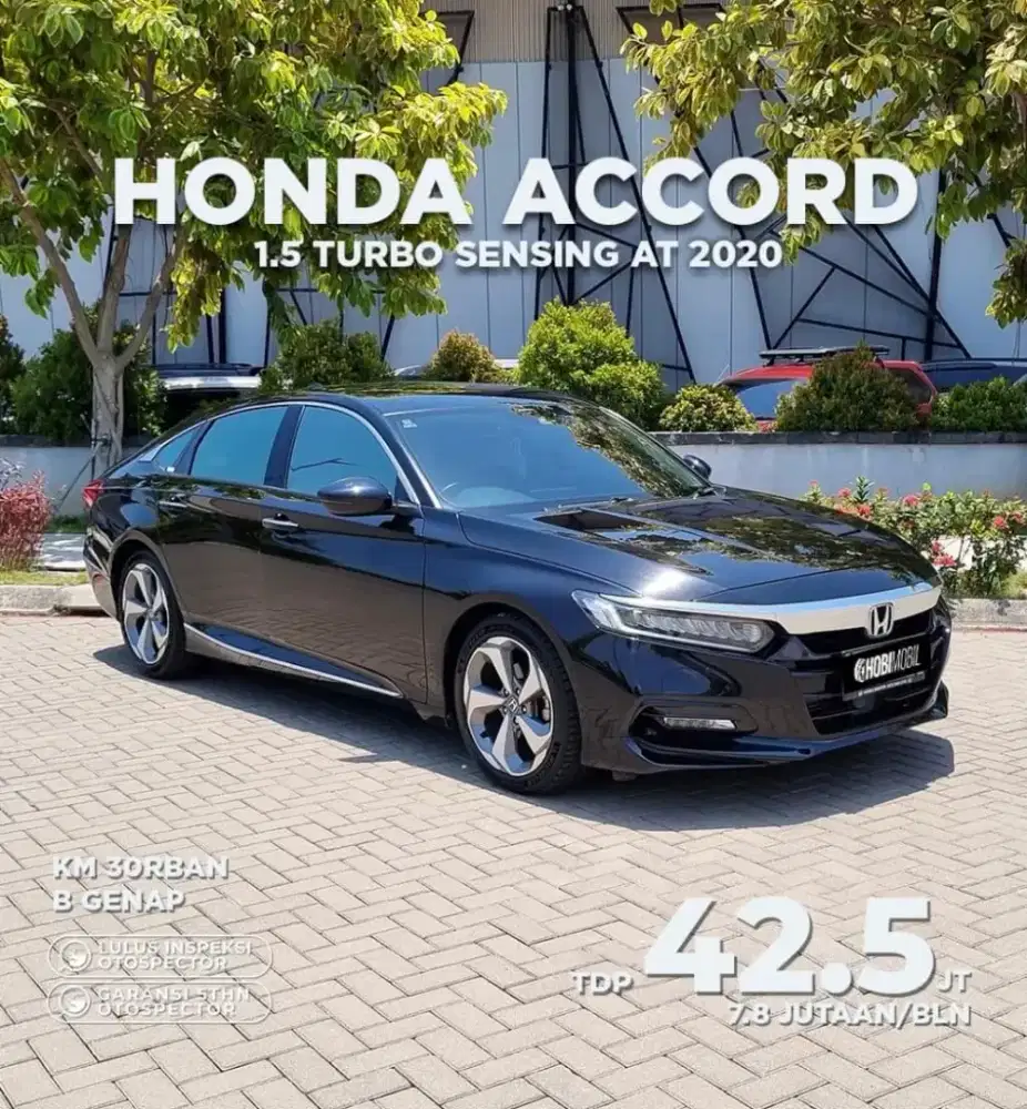 Honda Accord 1.5 Turbo Sensing AT Thn 2020