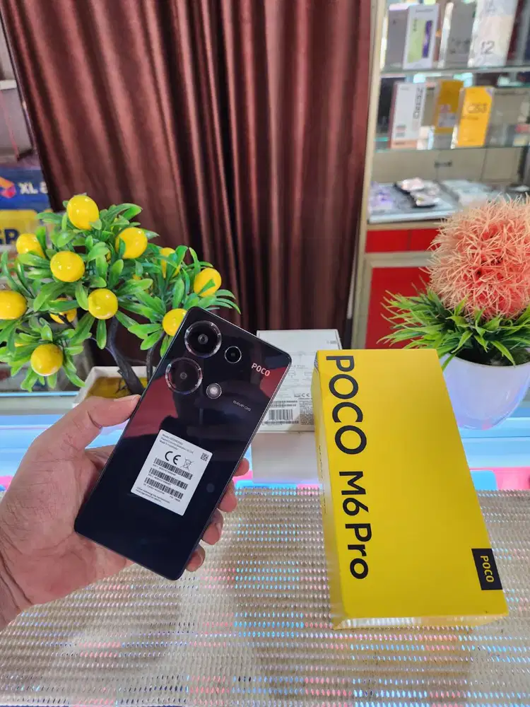 Poco M6 Pro Ram (8+8) 16Gb/ 256Gb Fullset Mulus Original 100% Like New