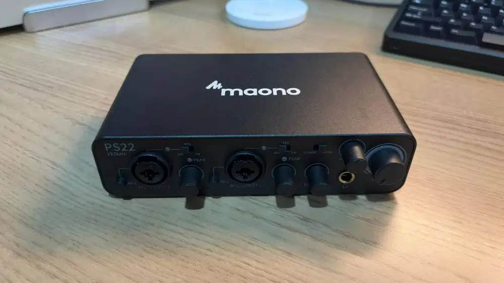 Jual Soundcard Maono Ps22 Second Rasa Baru
