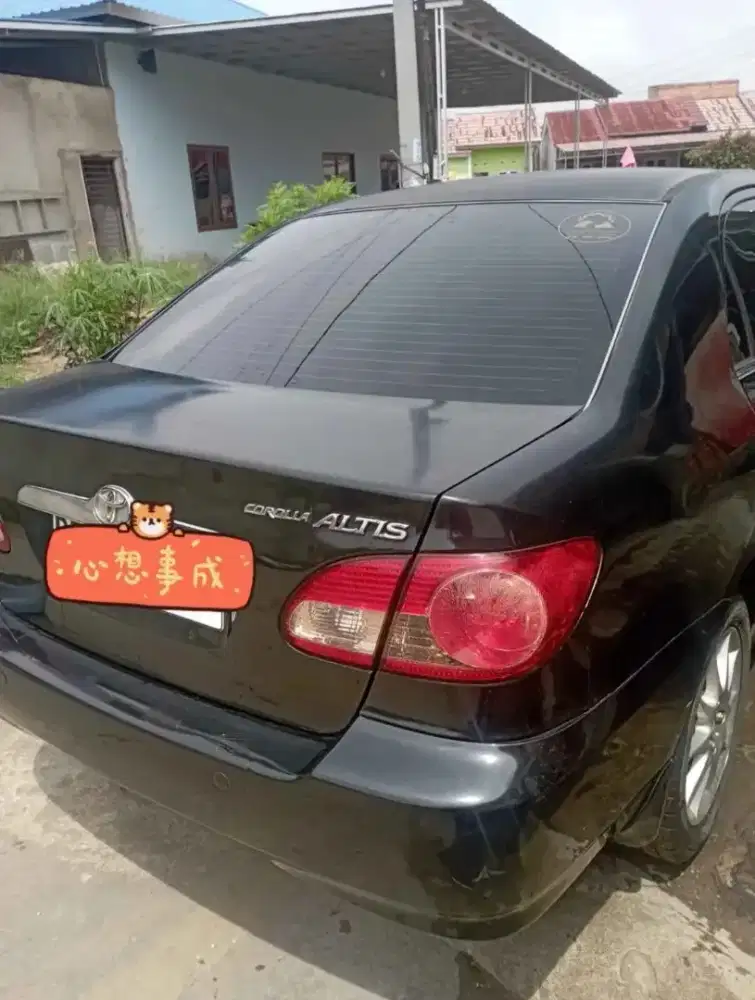 Corolla altis type g manual