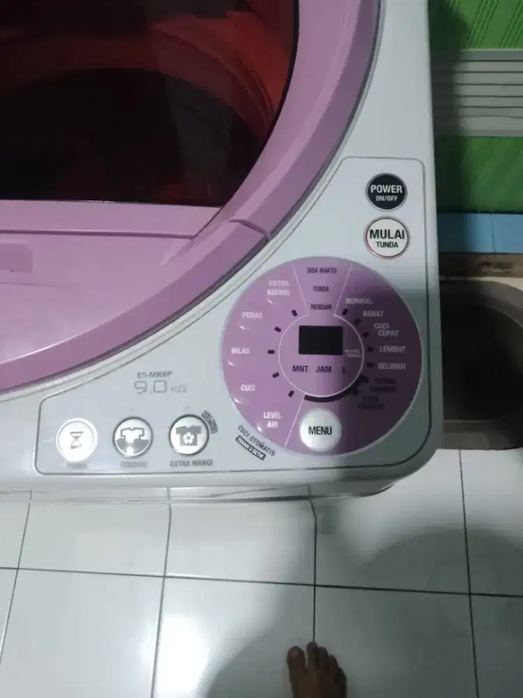 mesin cuci sharp kap 9kg