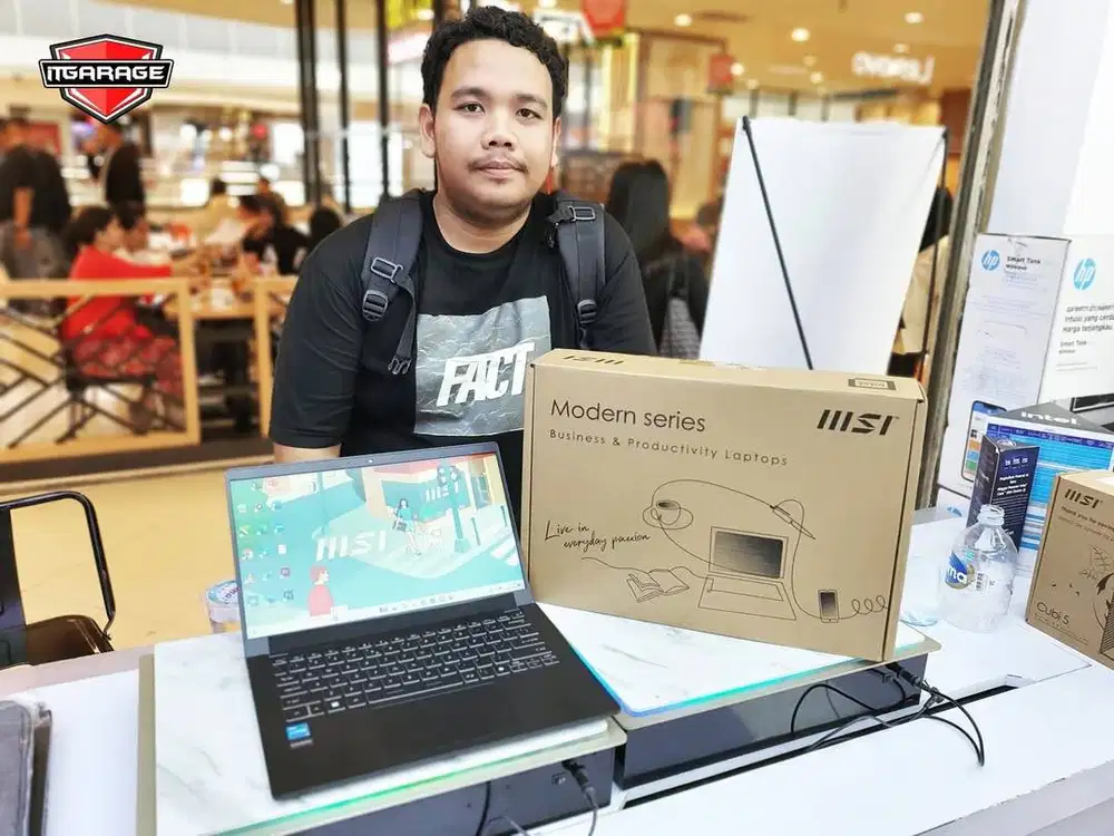 PROMO! MSI Modern 14 C12MO Dengan Prosesor Intel Core i3-1215U & 8/512