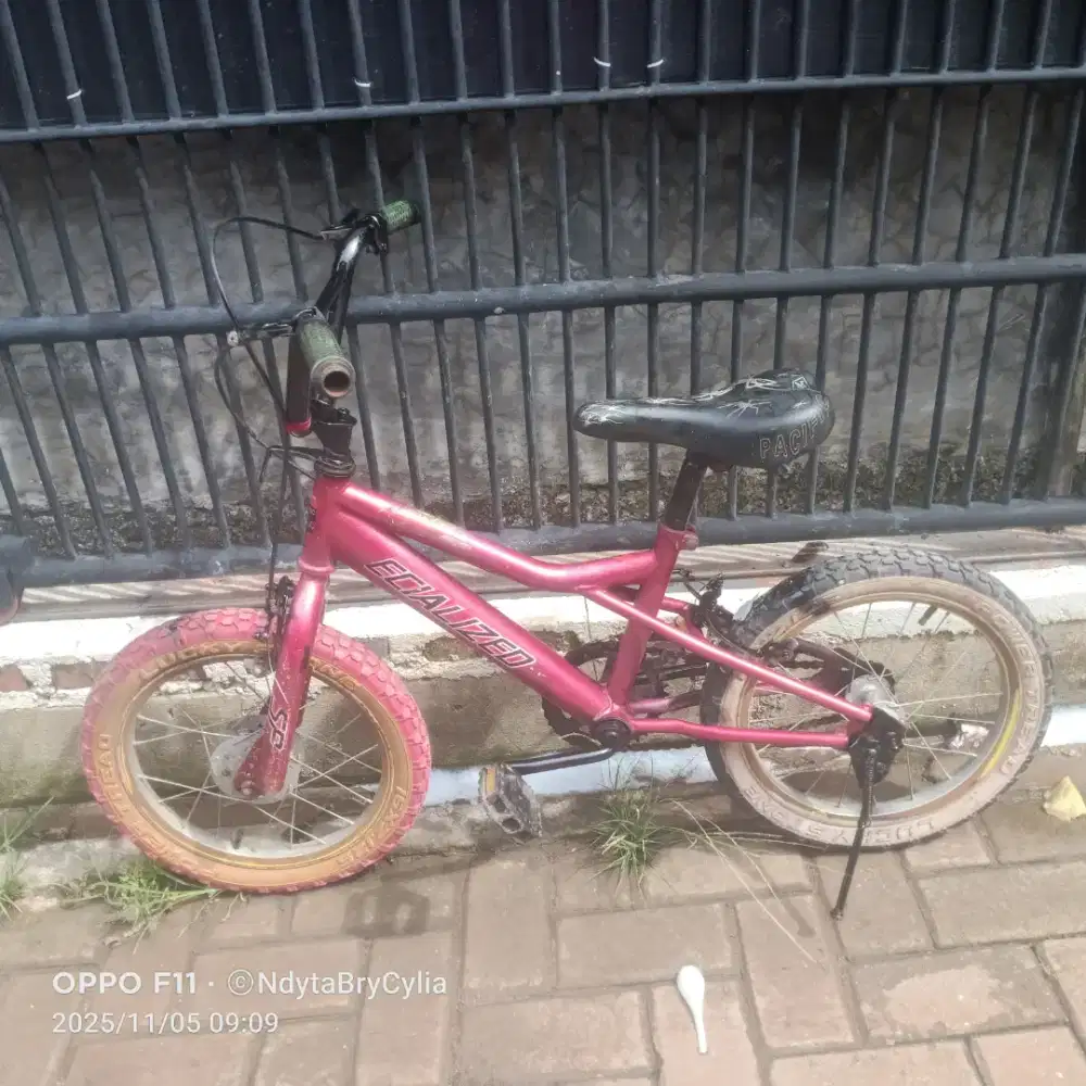 Sepeda BMX ring 16 siap goes