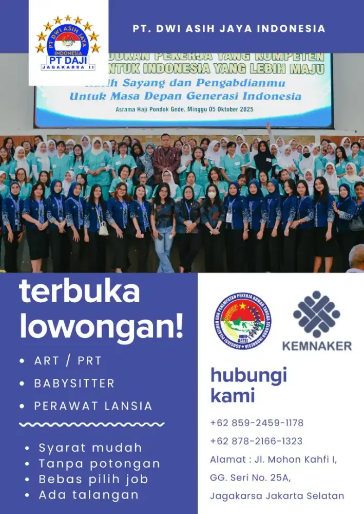 LOWONGAN KERJA WANITA