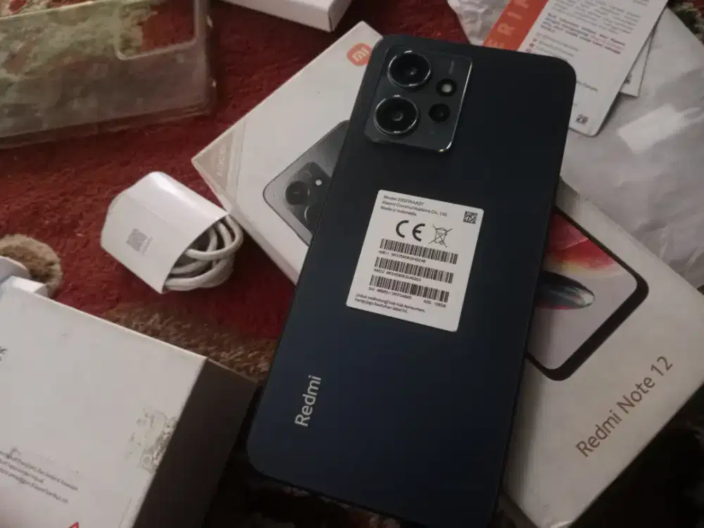 Redmi  note 12  8/128  fullset mlussss