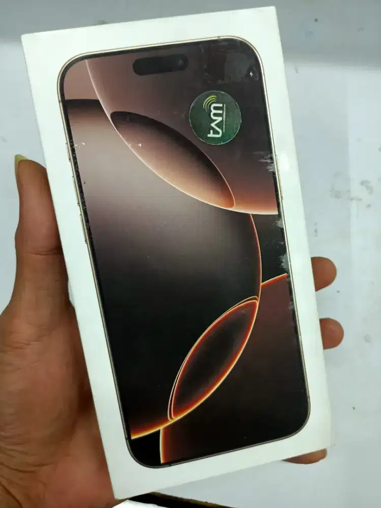 iphone 16 promax 256gb ibox desert new/segel