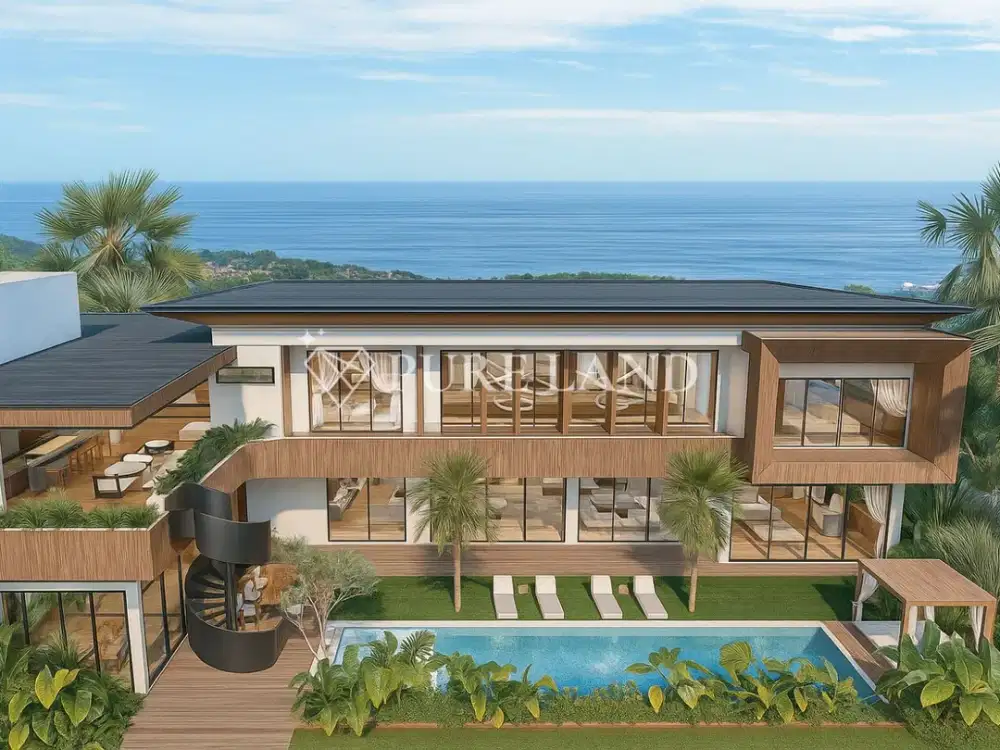 Vila Mewah 6 Kamar Tidur dengan Pemandangan Laut Panorama