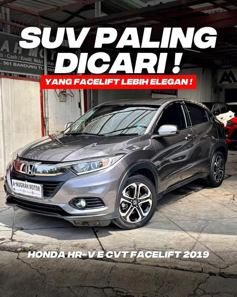 HONDA NEW HRV E FACELIFT MATIC 2019 || ANM
