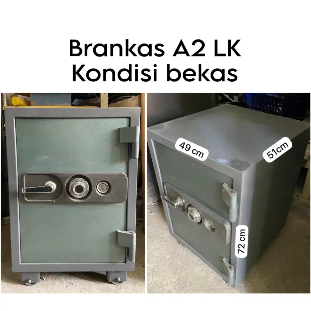 Brankas A2 LK Map Bisa Masuk Brangkas Bekas Tahan Api Safety Box