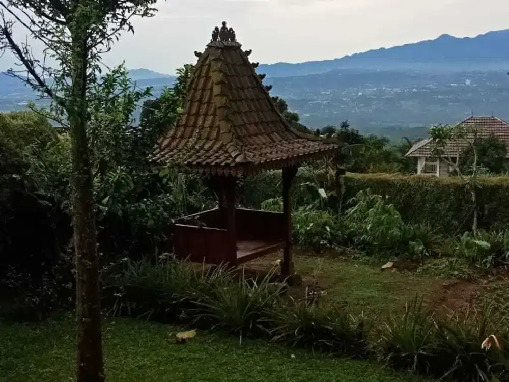 Kavling Dan Villa Cijeruk Lokasi Yang Sejuk, Dengan Pemandangan Gunung