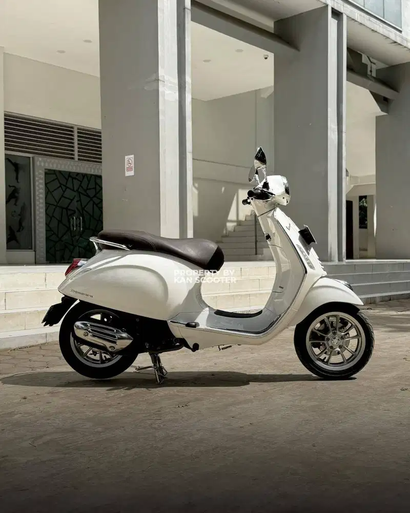 JUAL MURAH VESPA PRIMAVERA 150 iGET ABS FACELIFT 2019 MULUS