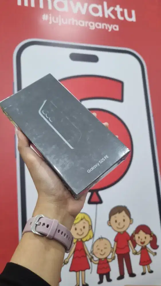SAMSUNG S25 FE 8/256 SEGEL DAN BERGARANSI RESMI