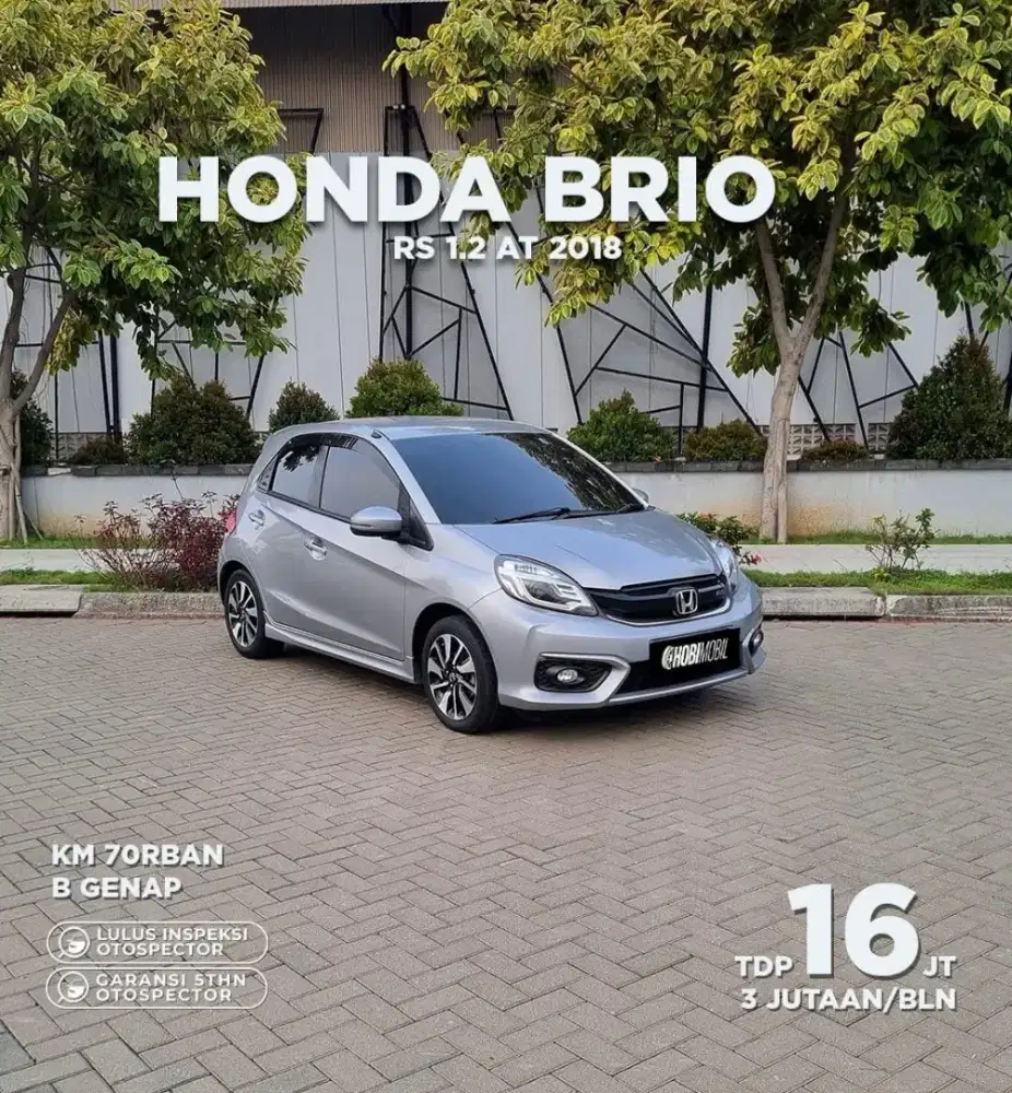 Honda Brio RS 1.2 AT Thn 2018