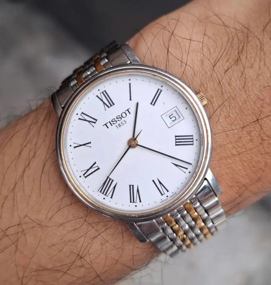 Tissot dresswatch roman dial