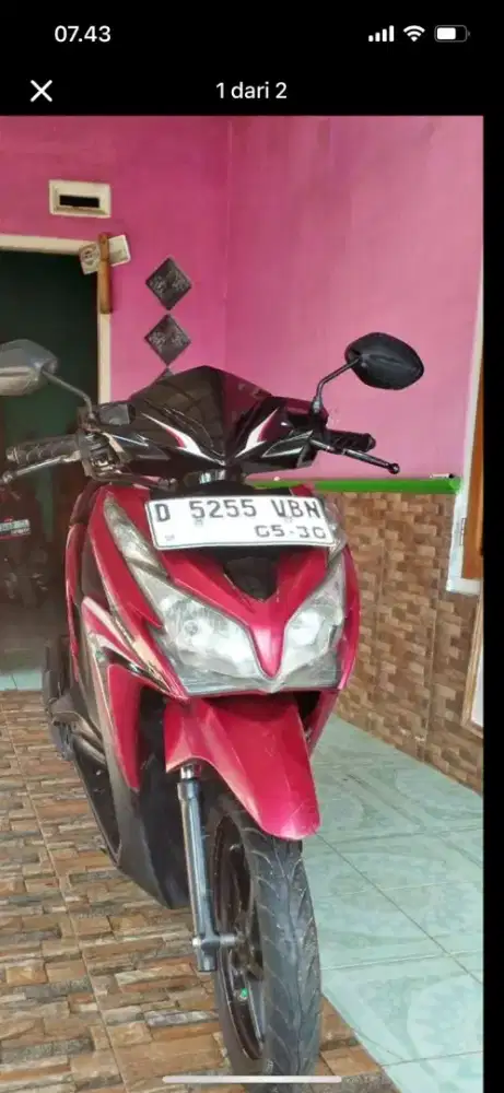 Vario 125 cbs indling stop mulus jarang pake pajak plat panjang