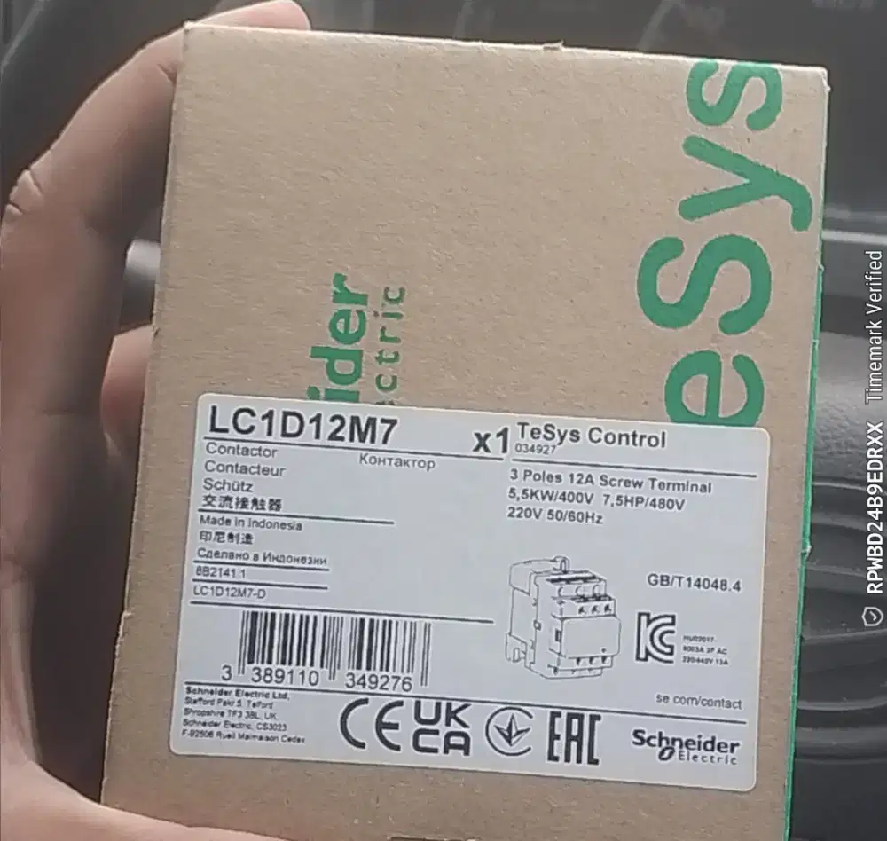 Contactors/Kontaktor