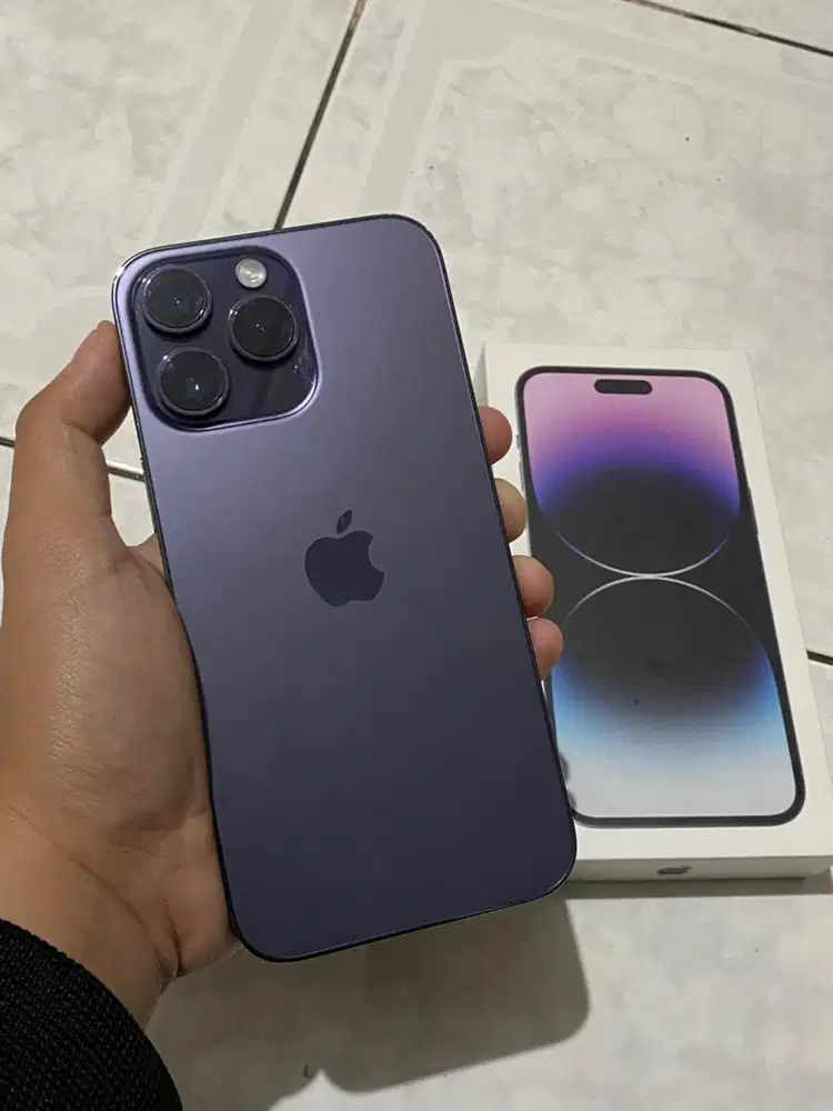 iphone 14 promax 256gb ibox nominus fullset bh 90%