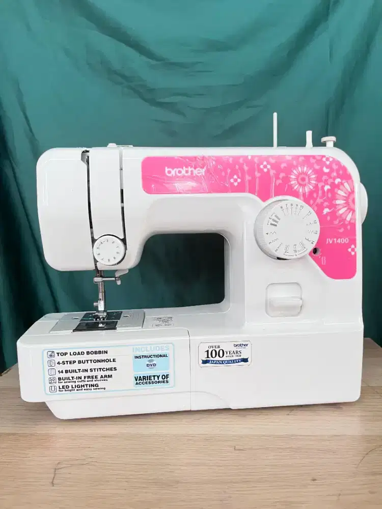 Mesin Jahit Brother JV1400 – Second, Jarang Dipakai, Kondisi Bagus!