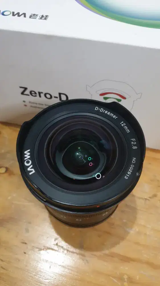 Lensa Laowa 12mm f/2.8 Zero-D for Nikon + Nisi 100mm Filter Holder