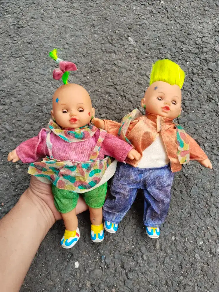 Boneka baby punk jadul