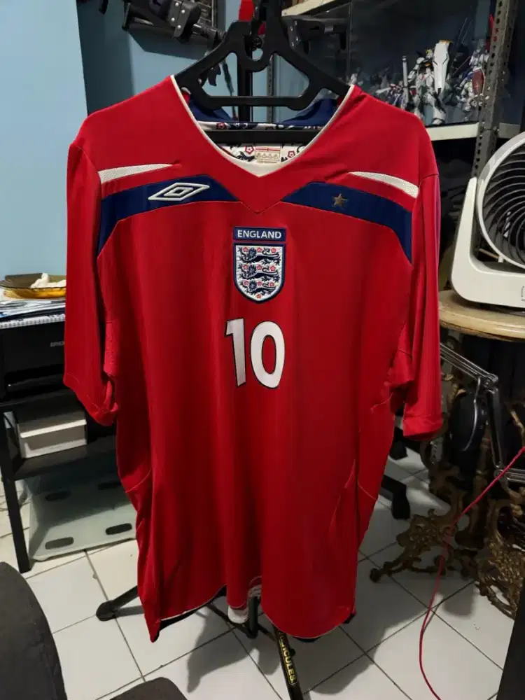 Jersey England Away 2008 Steven Gerrard (10) Original - Size XL