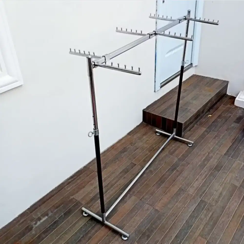 Gantungan Baju Gawang + Suling Kotak 6 Titik