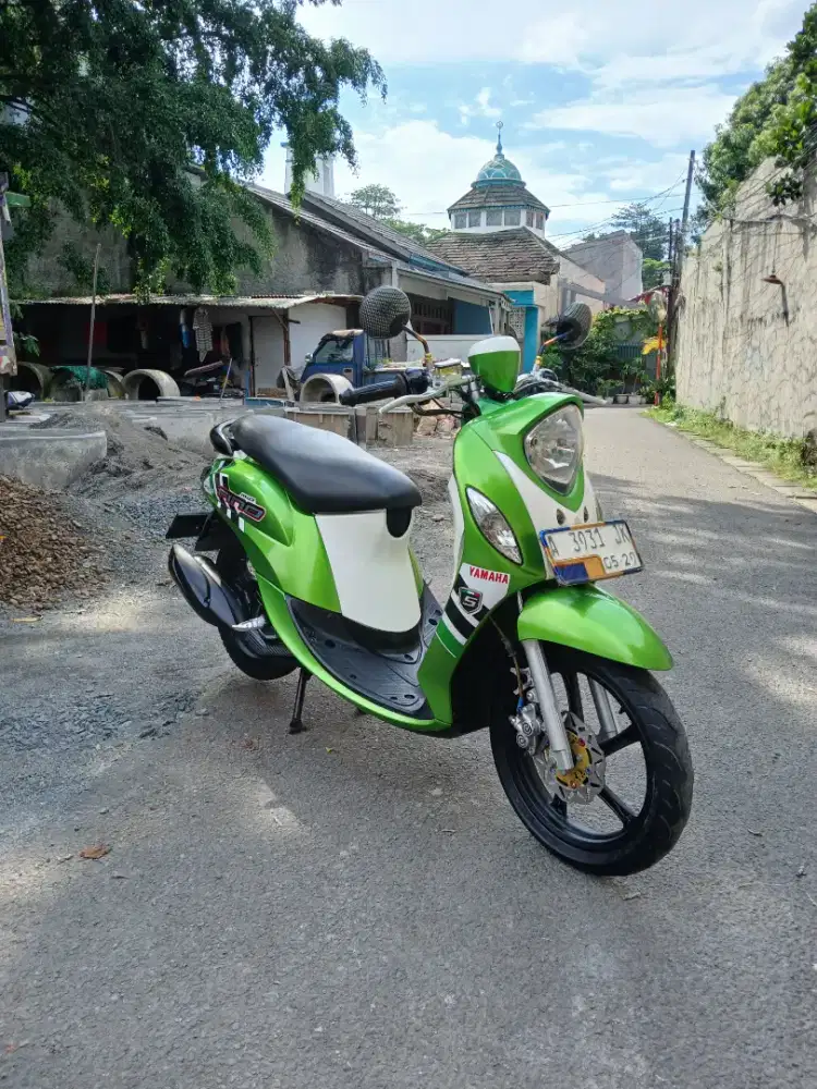 Yamaha fino sporty tahun 2019 Bagus
