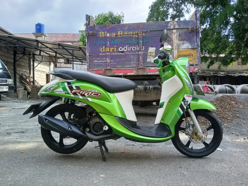Yamaha fino sporty tahun 2019 Good Condition