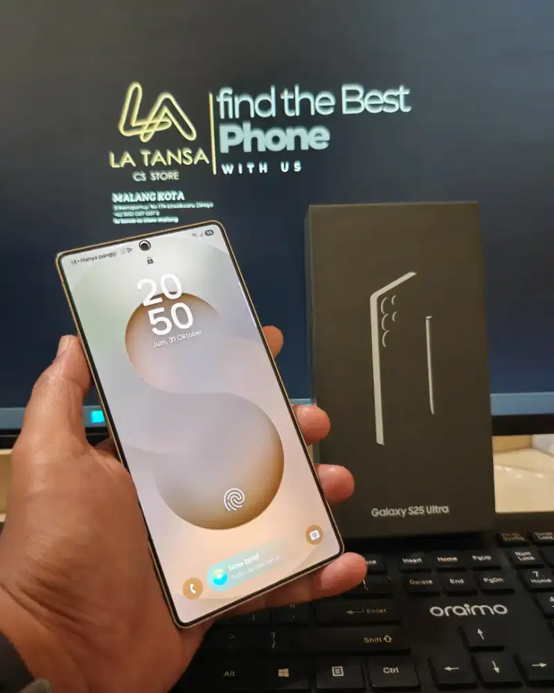 Samsung S25 Ultra 12/512 GB SCare Plus Februari 2027 Resmi Fullset