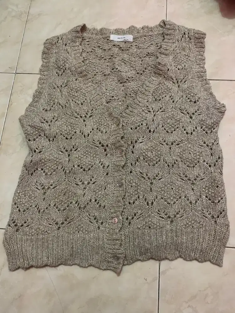 outer rajut premium tebal