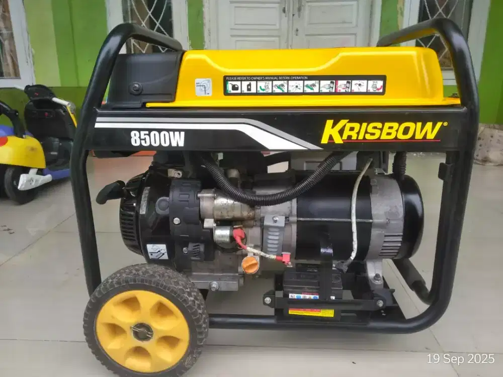 Genset Krisbow 8500 Watt Normal Harga Nego Bisa COD