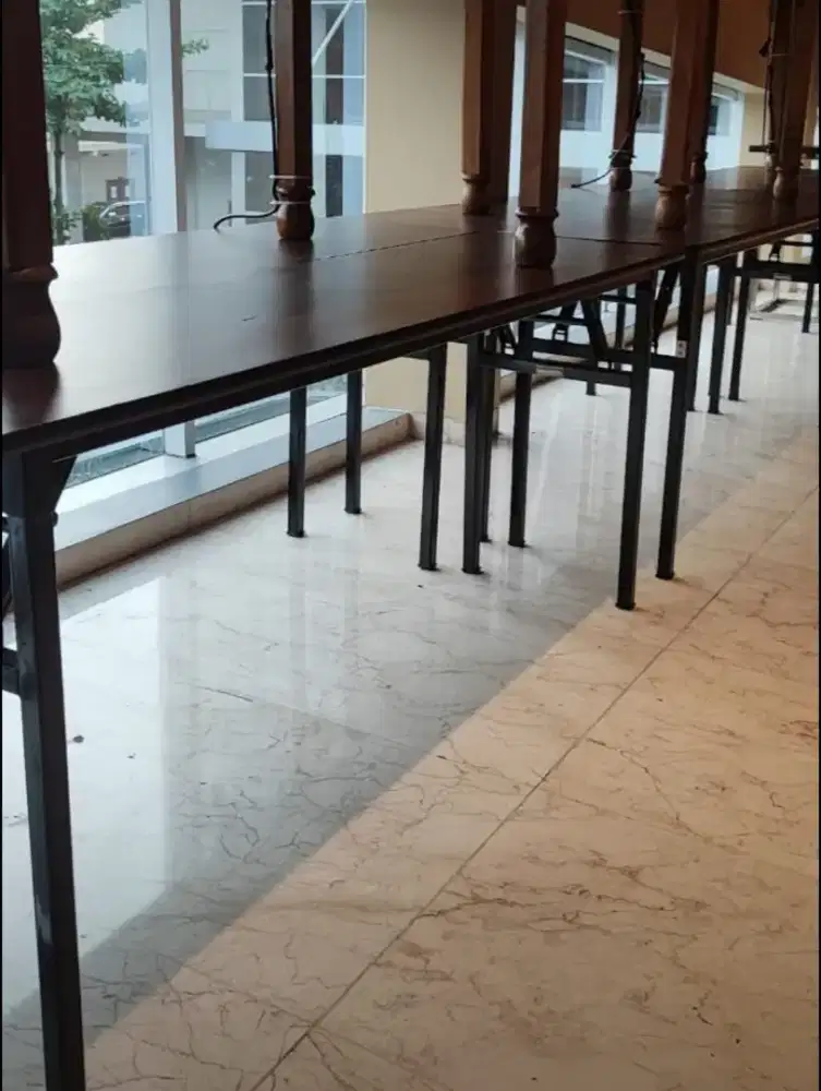 Meja Banquet 180*50*75 Meja IBM Standar Hotel