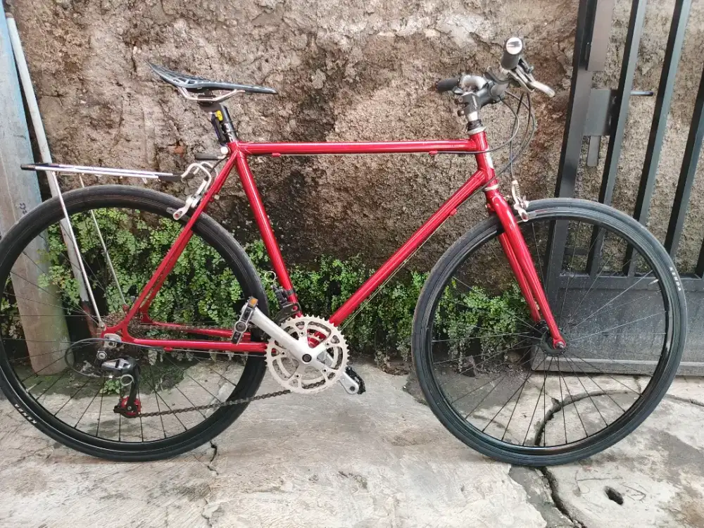 Sepeda roadbike jadul socket frame ori ada no serialnya