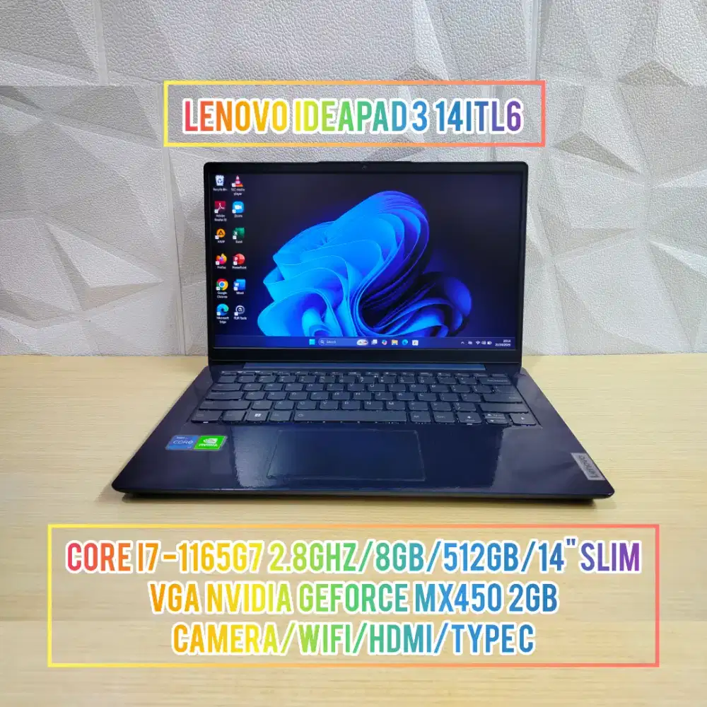 Laptop Core i7 Gen11 Garansi Panjang