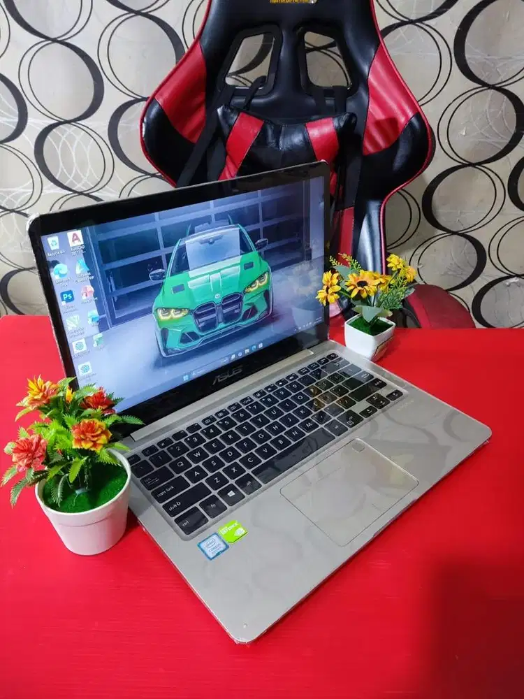 Laptop Design Asus Vivobook S14 Core i5 Ram 20/128gb Ssd Dual Vga COD