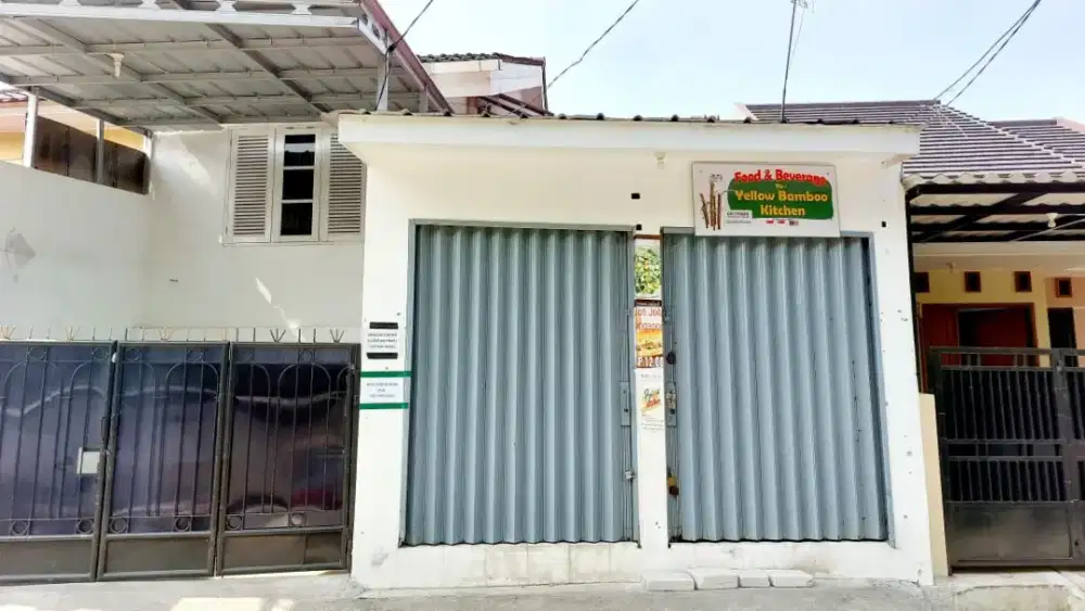 Disewakan cepat kios bisa parkir kendaraan dekat RPTRA Muara Condet