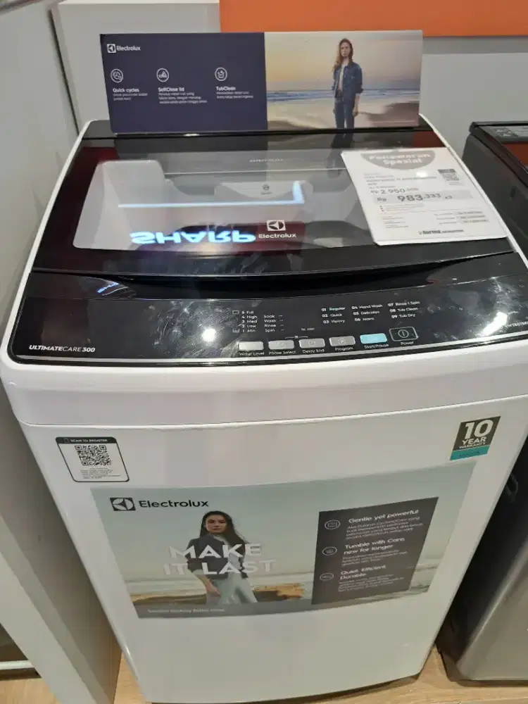 ELECTROLUX WASH MACH TL EWT8078K6WA 8KG