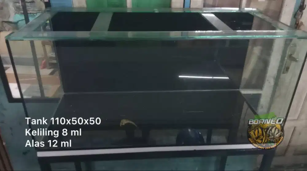 Aquarium Dan meja besi hollow