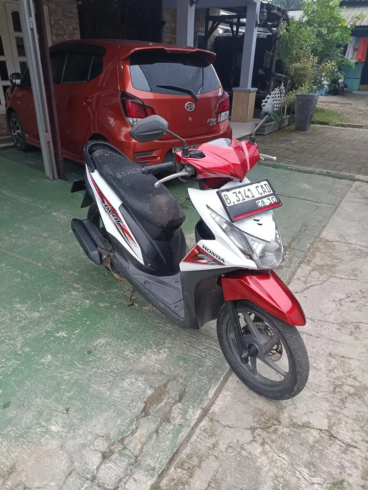 [jua butuh] Honda Beat Fi 2014 plat panjang