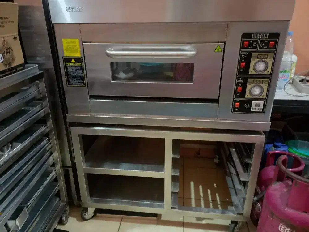 DIJUAL OVEN DECK GETRA + KAKI RAK