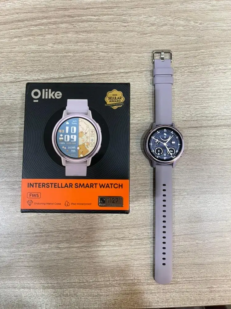 Like New Olike Smartwatch Jam Tangan Wanita Interstellar FW5 Layar 1.2