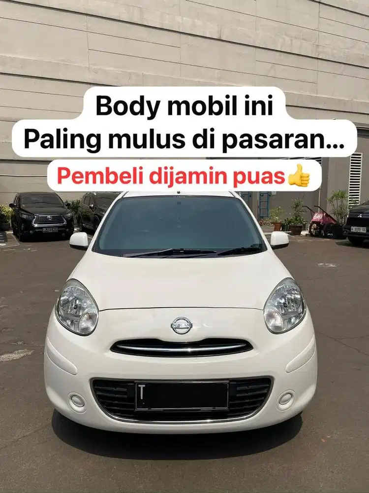 Jual Nissan March Matic 2011 K13 Putih