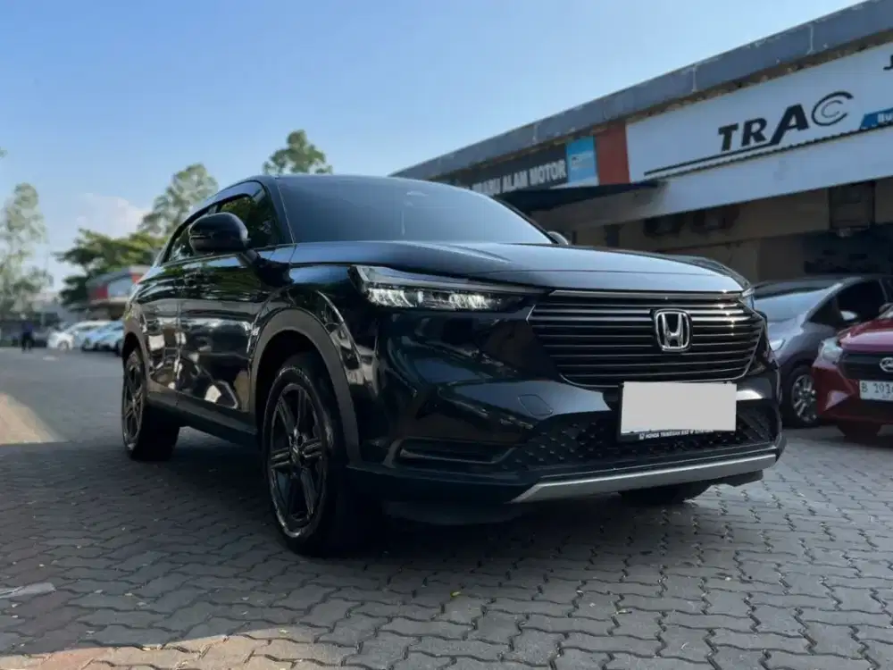 KM 9RB SIAP PAKAI!! HONDA NEW HRV 1.5 E CVT MATIC 2023 HITAM