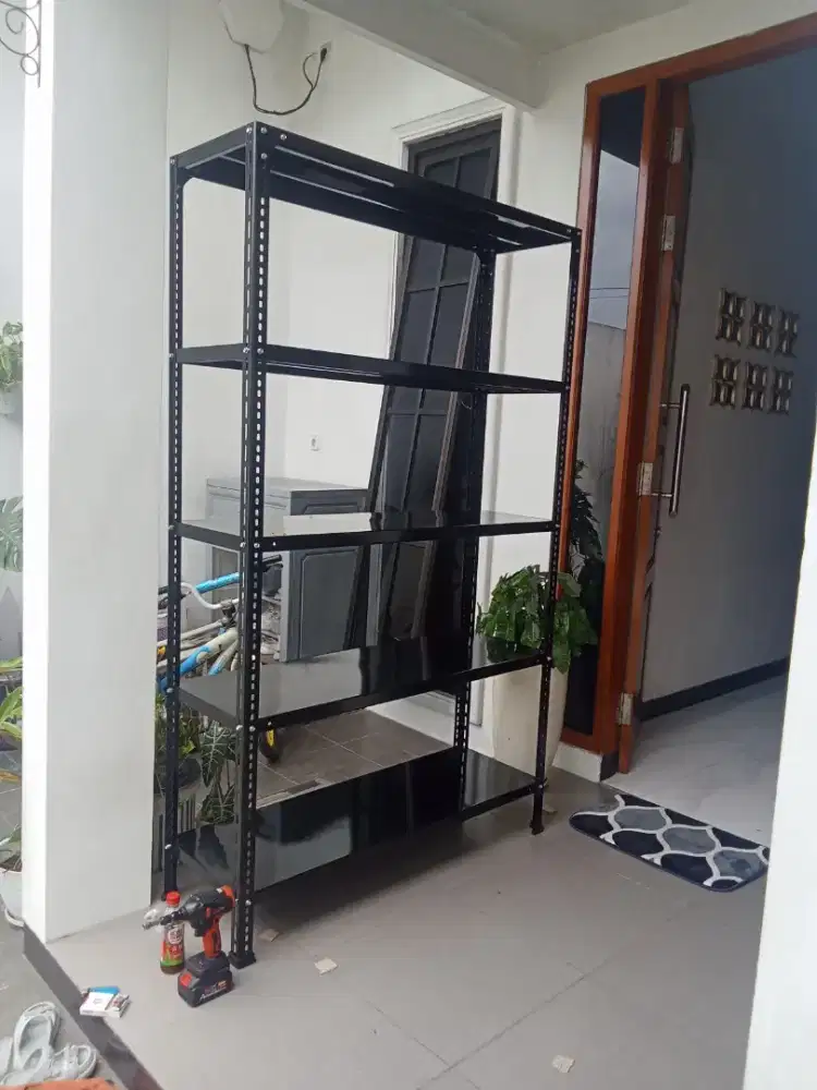 RAK BESI SUSUN RAK GUDANG MURAH