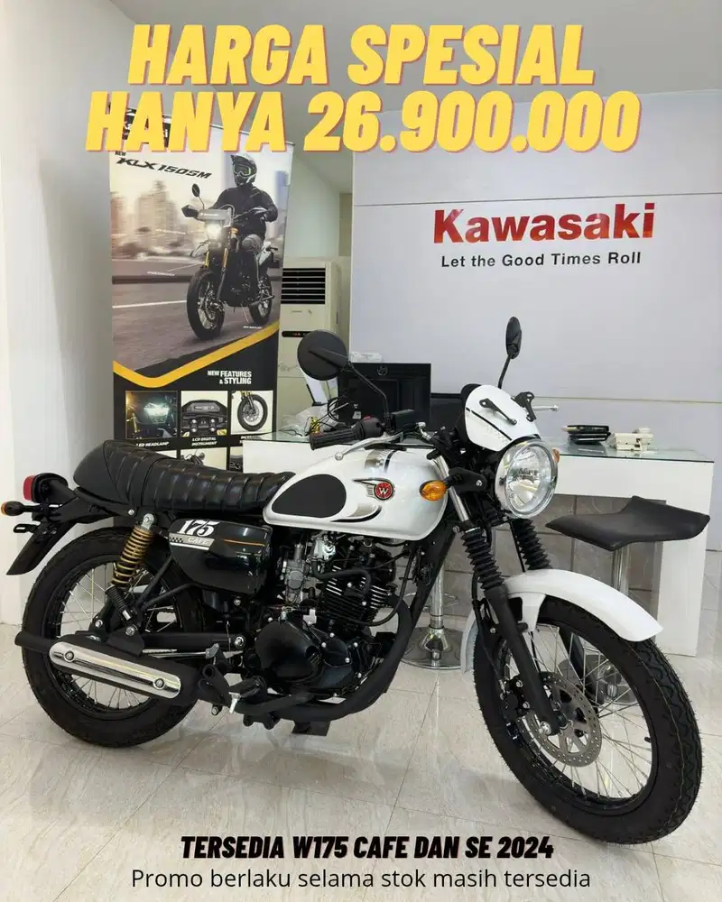 [Motor Baru] PROMO TERBATAS W175 SERIES