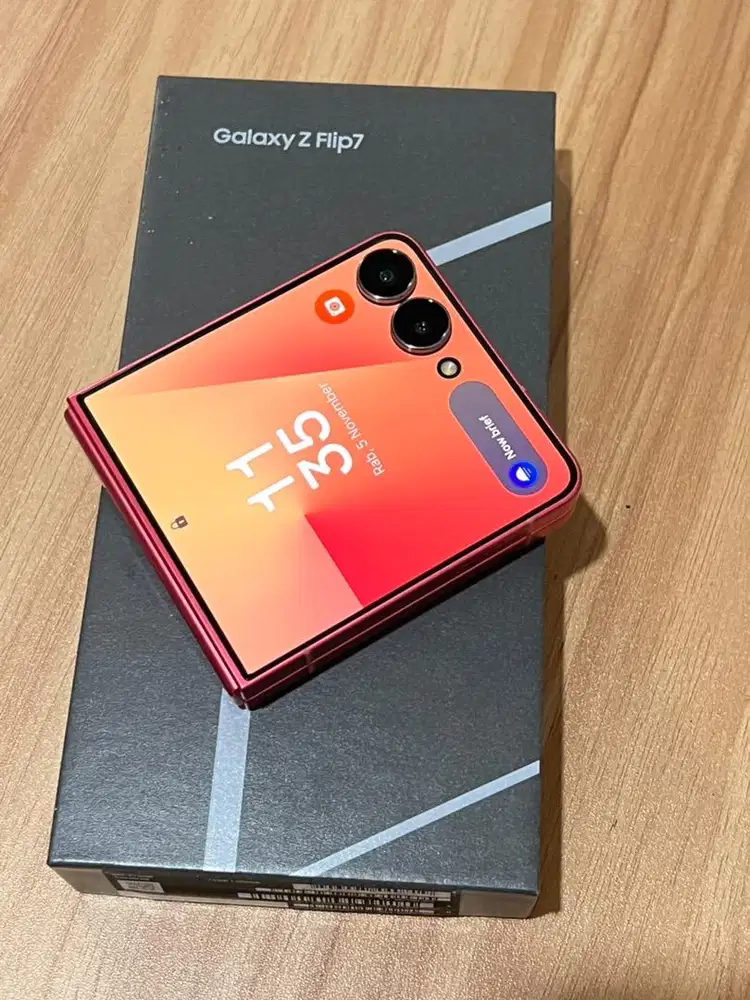 Z flip 7 coral red (nego)